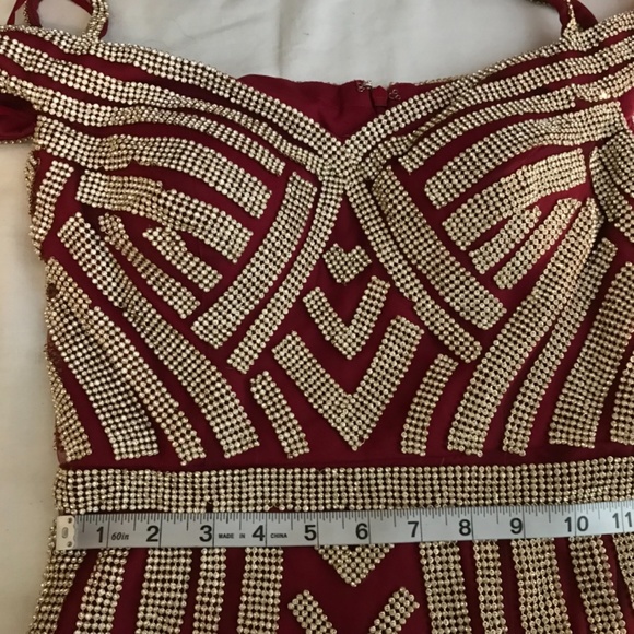 Prom Formal evening mermaid ball gown dress - Picture 8 of 11